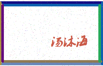 「汤沐海」姓名分数80分-汤沐海名字评分解析-第3张图片