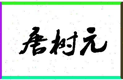 「唐树元」姓名分数77分-唐树元名字评分解析