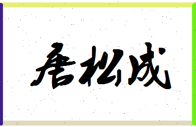 「唐松成」姓名分数90分-唐松成名字评分解析