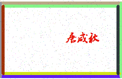 「唐咸秋」姓名分数74分-唐咸秋名字评分解析-第4张图片