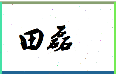 「田磊」姓名分数74分-田磊名字评分解析-第1张图片