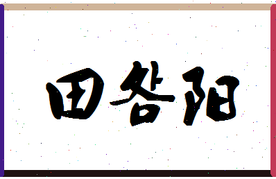 「田明阳」姓名分数98分-田明阳名字评分解析