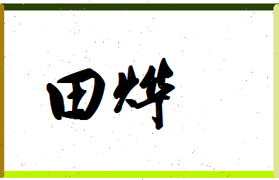 「田烨」姓名分数98分-田烨名字评分解析-第1张图片