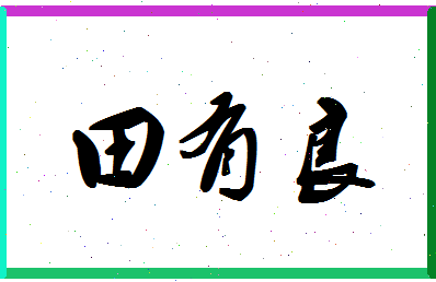 「田有良」姓名分数96分-田有良名字评分解析-第1张图片