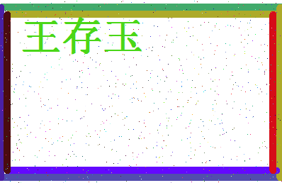 「王存玉」姓名分数80分-王存玉名字评分解析-第4张图片