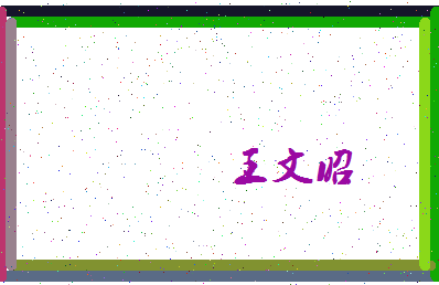 「王文昭」姓名分数93分-王文昭名字评分解析-第4张图片