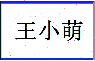 「王小萌」姓名分数98分-王小萌名字评分解析-第1张图片