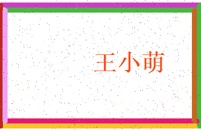 「王小萌」姓名分数98分-王小萌名字评分解析-第4张图片