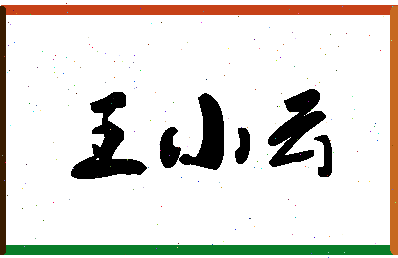 「王小云」姓名分数91分-王小云名字评分解析