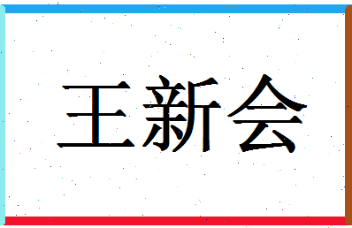 「王新会」姓名分数91分-王新会名字评分解析