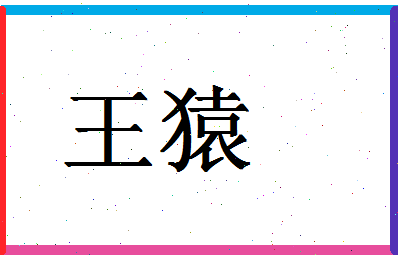 「王猿」姓名分数98分-王猿名字评分解析