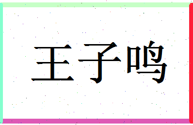 「王子鸣」姓名分数98分-王子鸣名字评分解析