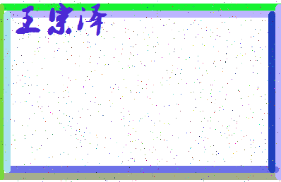 「王宗泽」姓名分数85分-王宗泽名字评分解析-第4张图片