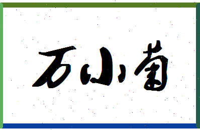 「万小菊」姓名分数98分-万小菊名字评分解析