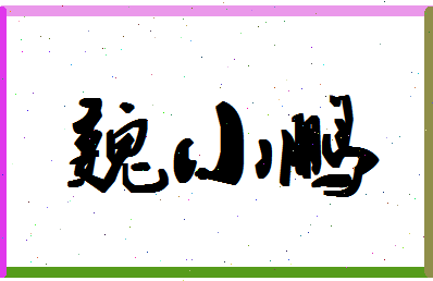 「魏小鹏」姓名分数73分-魏小鹏名字评分解析