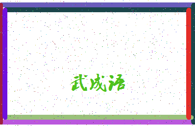 「武成语」姓名分数93分-武成语名字评分解析-第4张图片