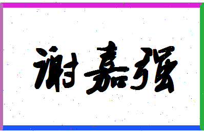 「谢嘉强」姓名分数77分-谢嘉强名字评分解析-第1张图片