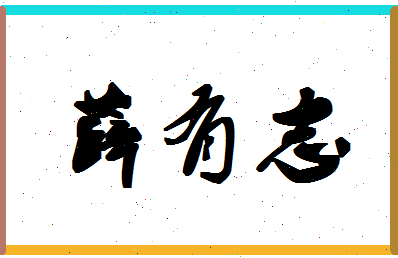 「薛有志」姓名分数93分-薛有志名字评分解析-第1张图片